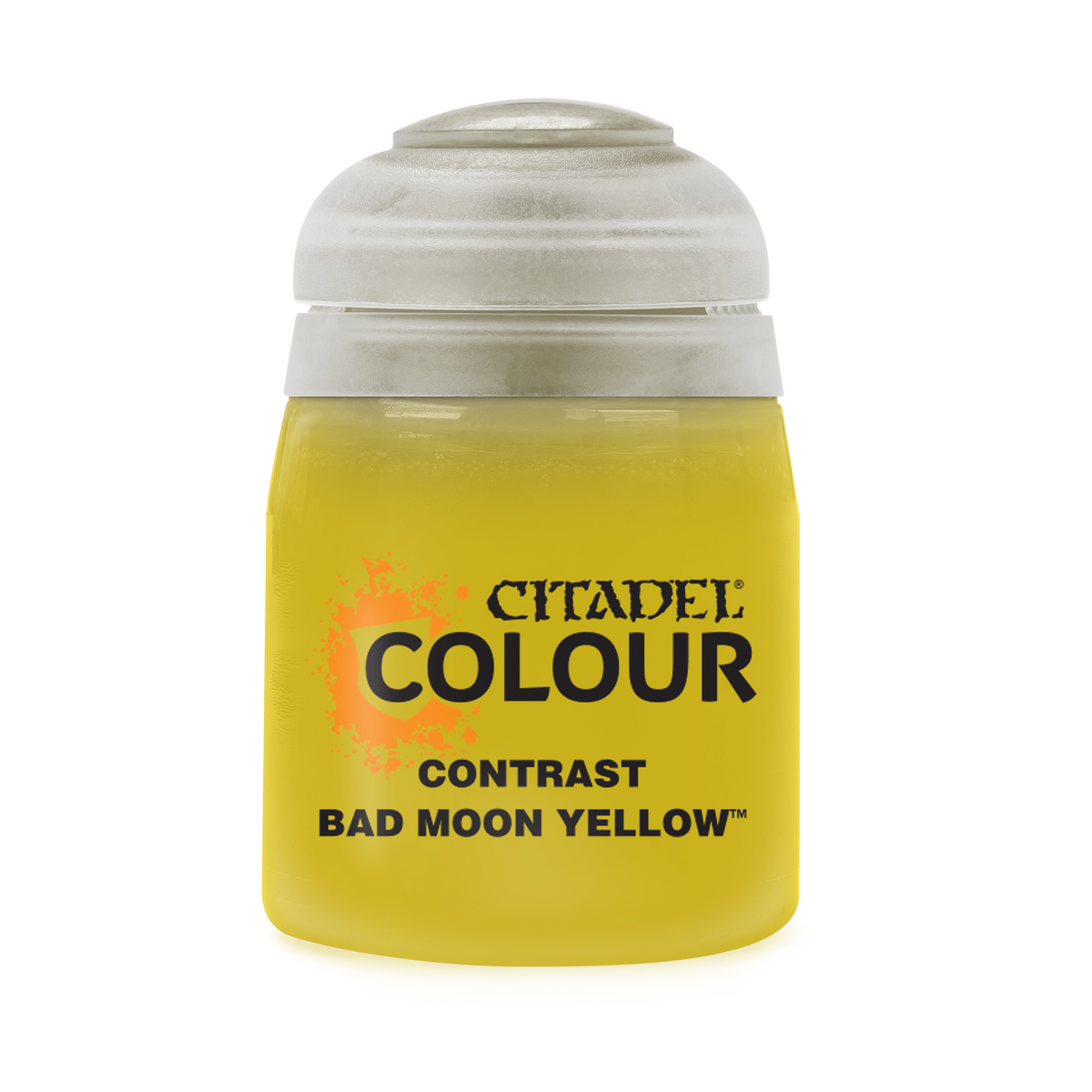 Contrast Bad Moon Yellow 18ml Paints Games Workshop   