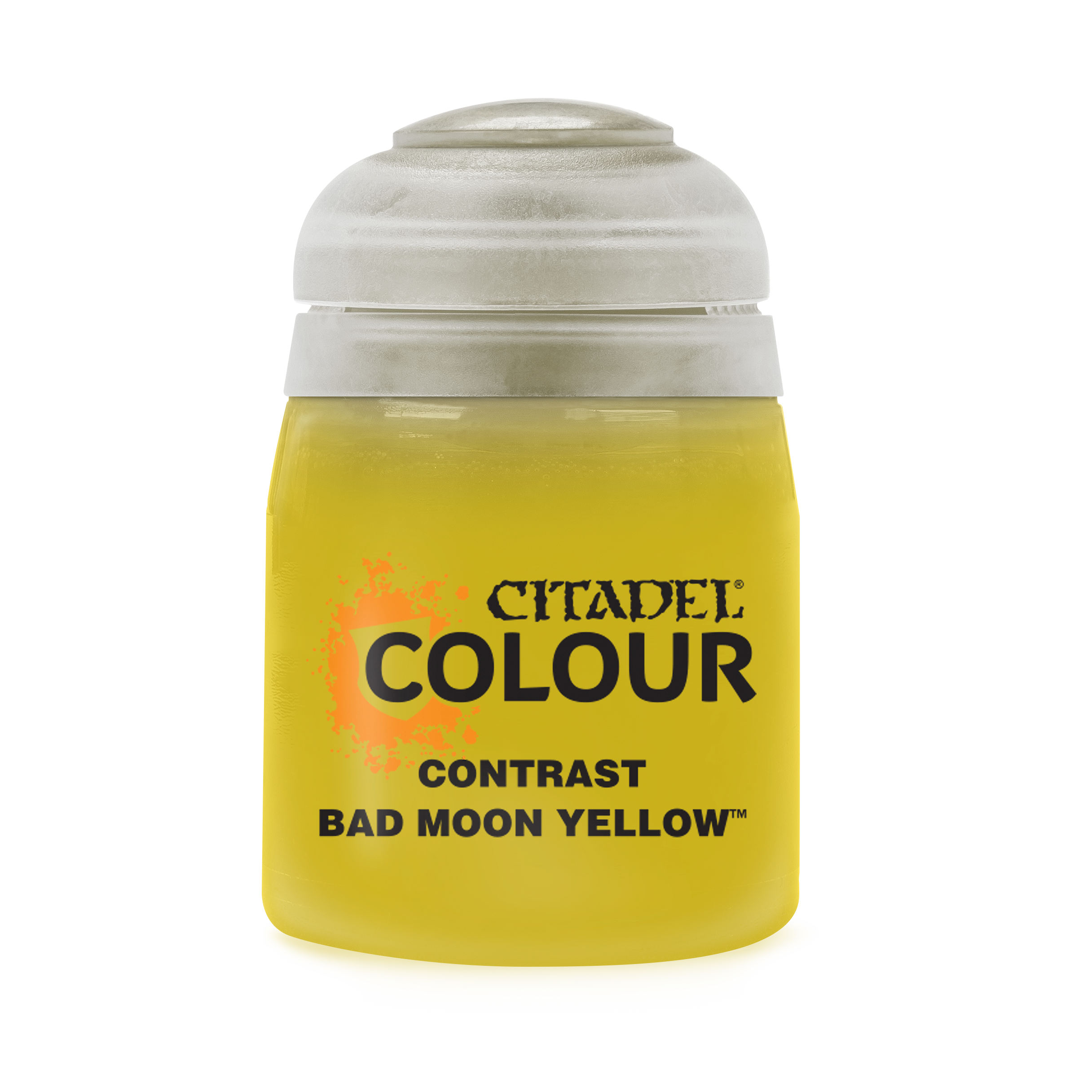 Contrast Bad Moon Yellow 18ml Paints Games Workshop   
