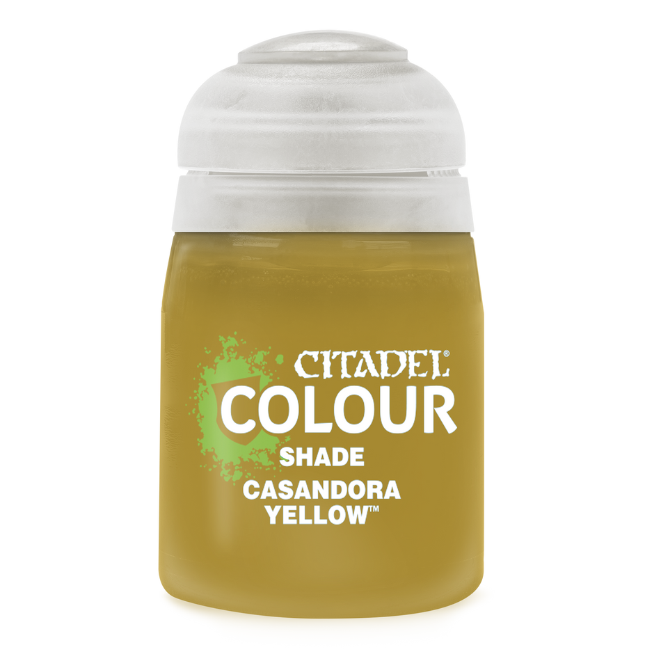 Citadel Shade Casandora Yellow 18ml Paints Games Workshop