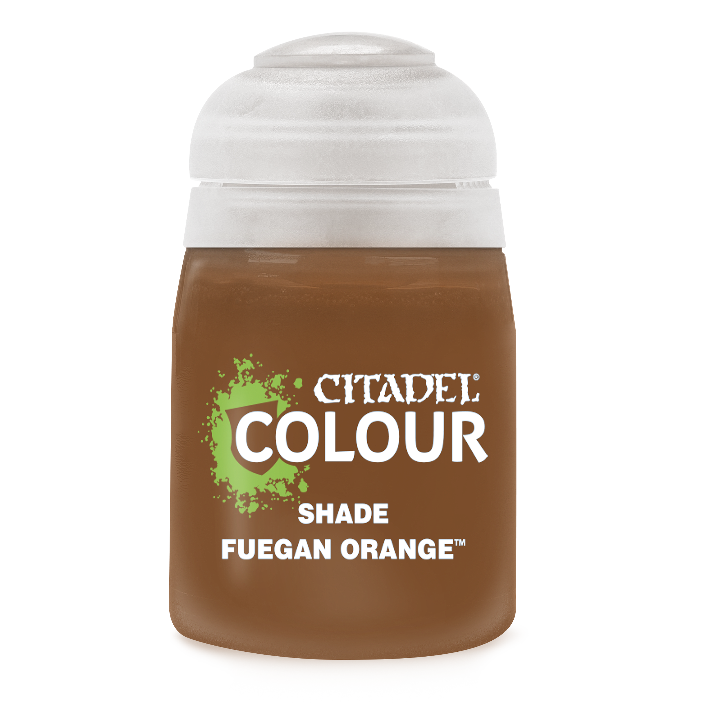 Citadel Shade Fuegan Orange Paints Games Workshop   