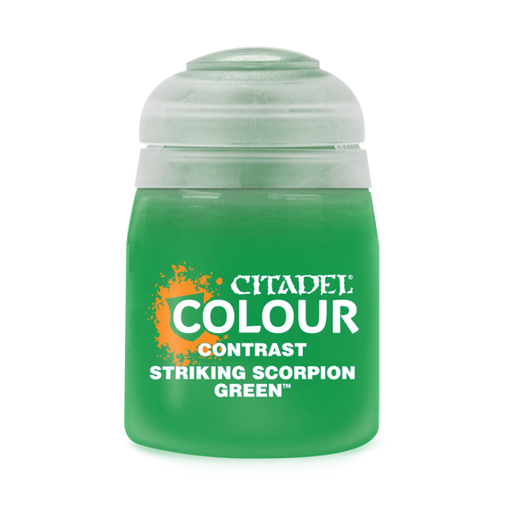 Contrast Striking Scorpion Green 18ml Paints Games Workshop   