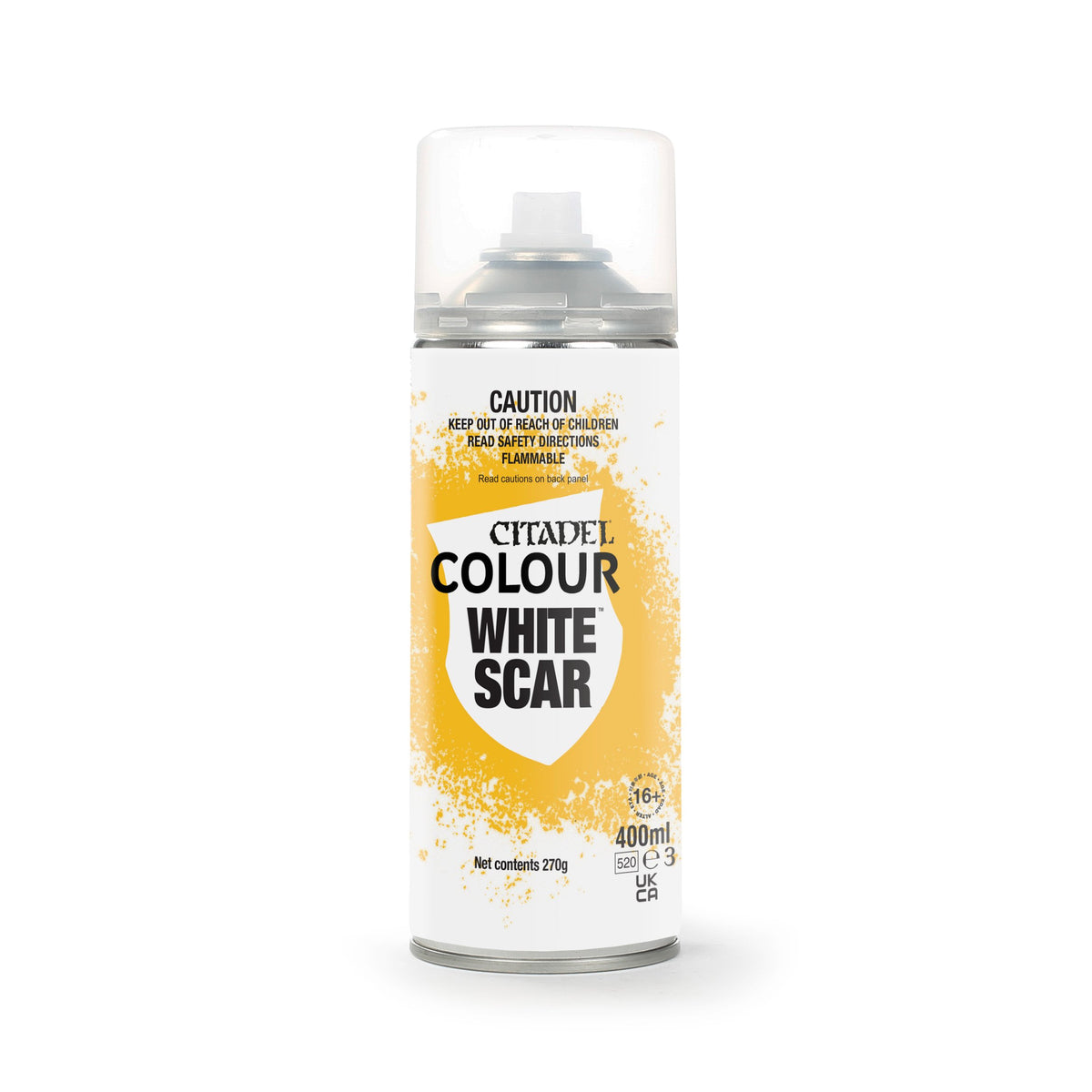 Citadel Spray White Scar 400ml Paints Games Workshop   