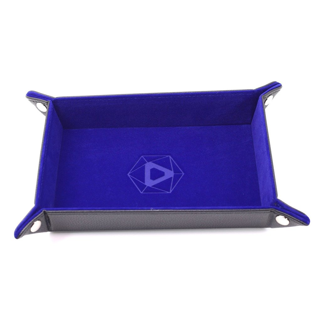 Die Hard Dice Rectangular Folding Dice Tray Blue Dice Die Hard Dice