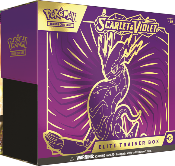 Pokemon TCG Scarlet & Violet Elite Trainer Box - Violet  Common Ground Games   