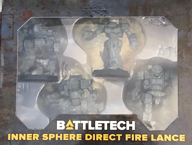 BattleTech Inner Sphere Direct Fire Lance Miniatures Catalyst Game Labs   