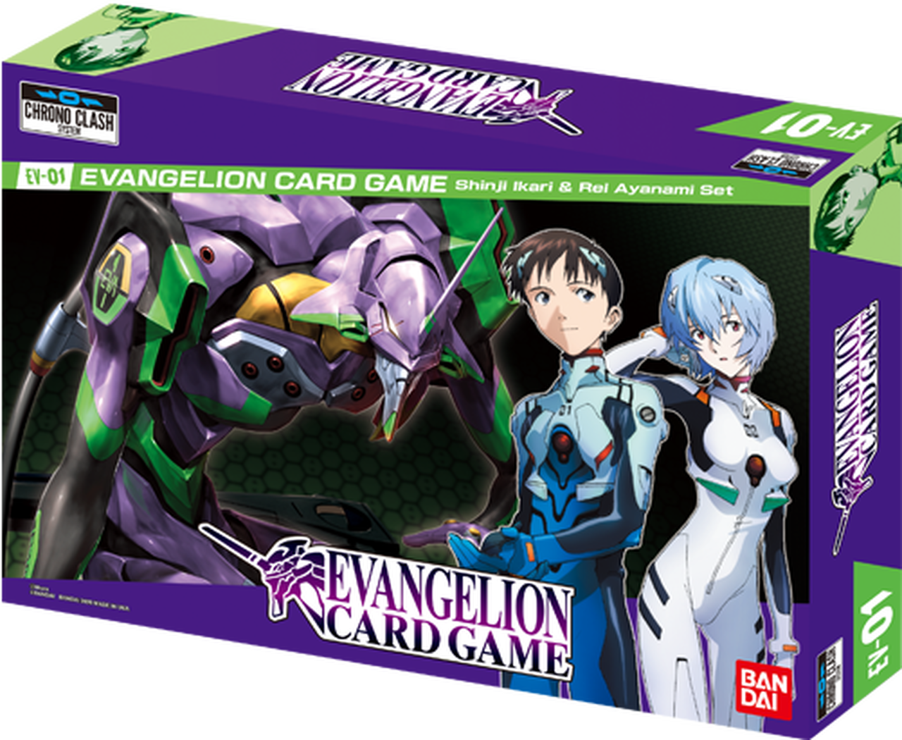Evangelion Card Game: EV-01 Shinji Ikari & Rei Ayanami Card Games Bandai
