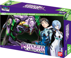 Evangelion Card Game: EV-01 Shinji Ikari & Rei Ayanami Home page Bandai   