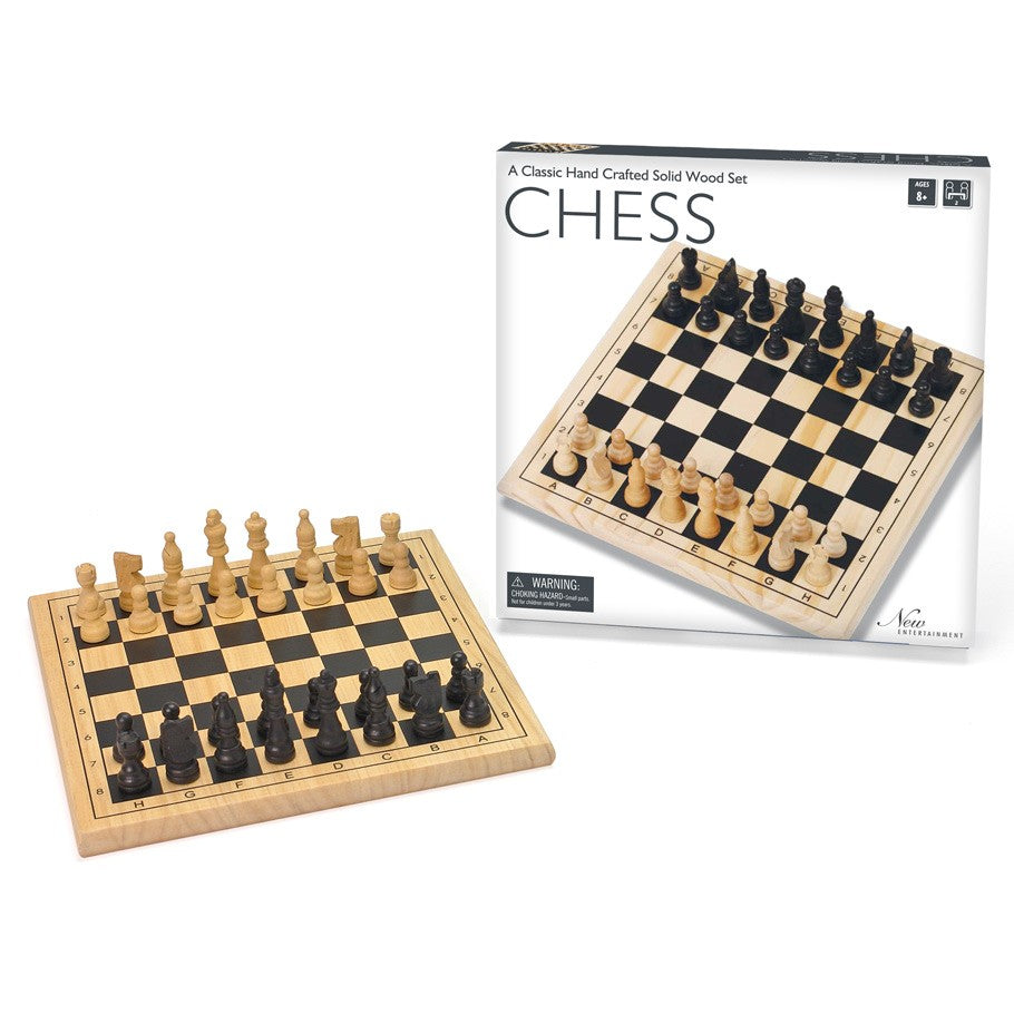 Wooden Chess Board Games Intex Entertainment   