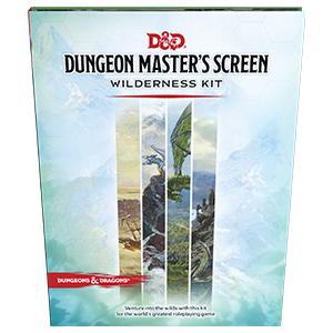 D&D 5e Dungeon Master's Screen Wilderness Kit RPG Maps Wizards of the Coast   