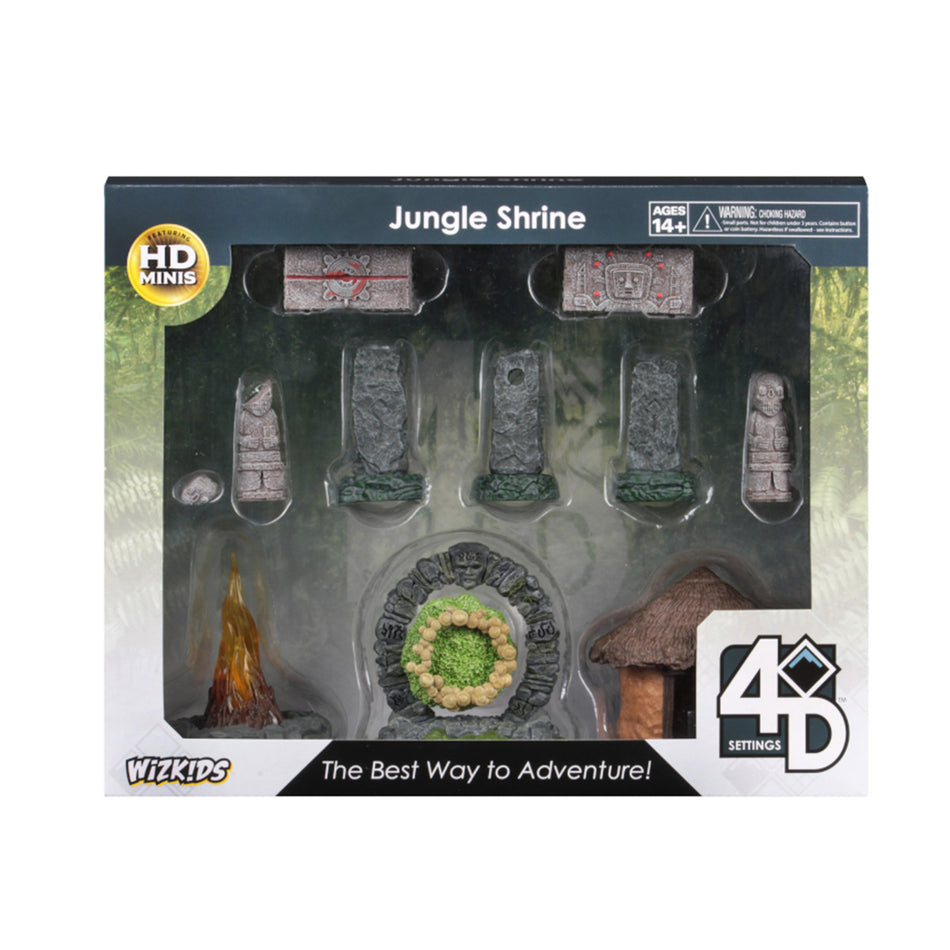 WizKids 4D Settings: Jungle Shrine Miniatures WizKids   