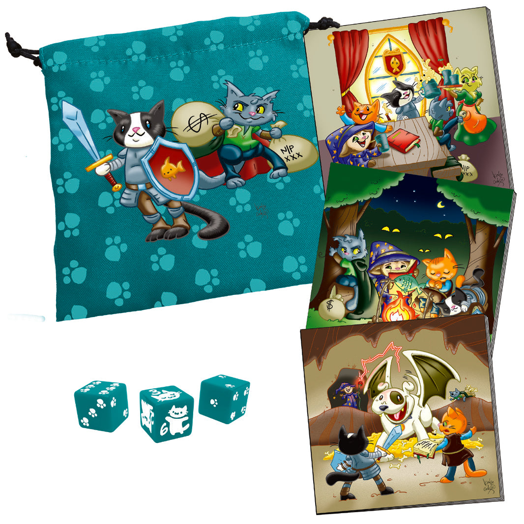 Dungeon Survival Pack Kitten Adventurers  Steve Jackson Games   