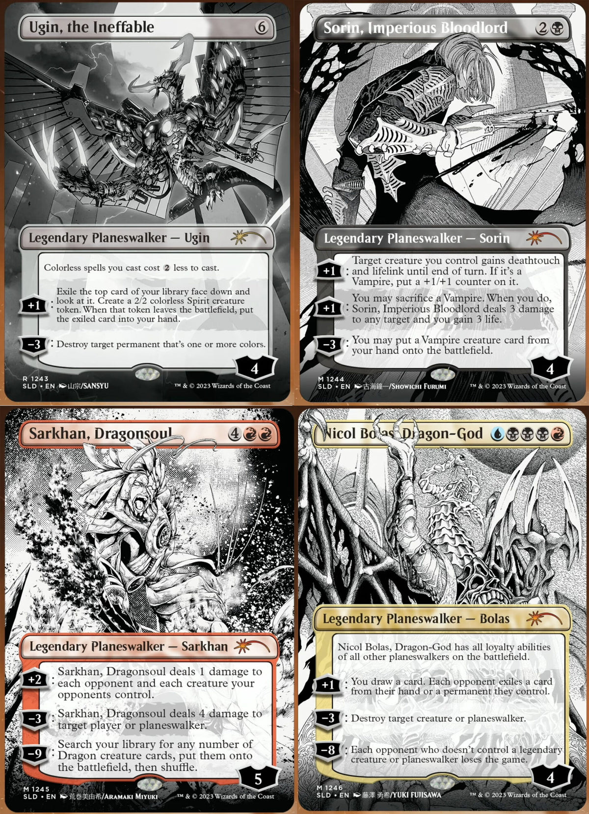 Secret Lair More Borderless Planeswalkers