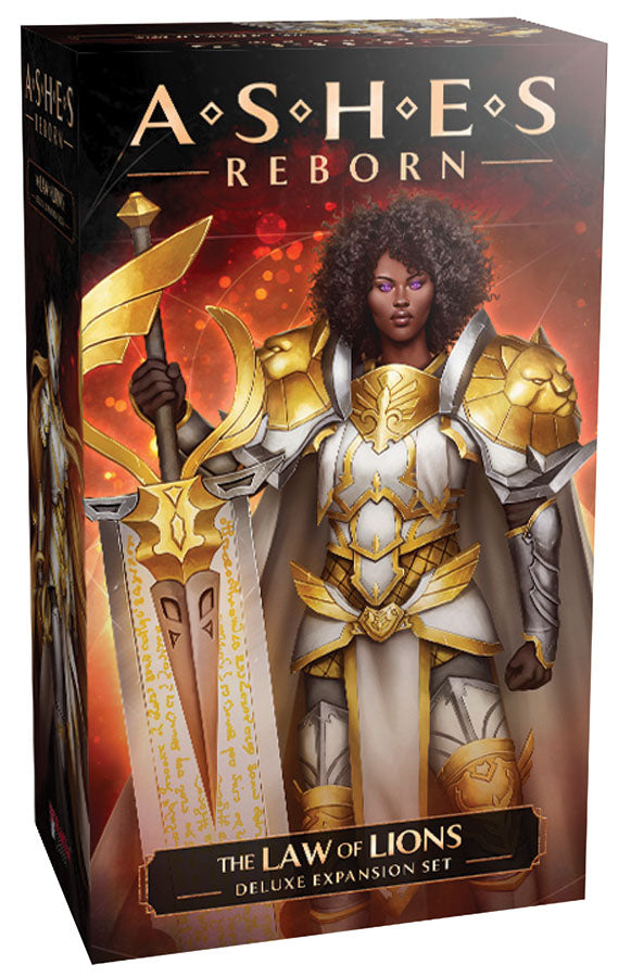 Ashes Reborn: The Law of Lions Deluxe Expansion Card Games Plaid Hat Games
