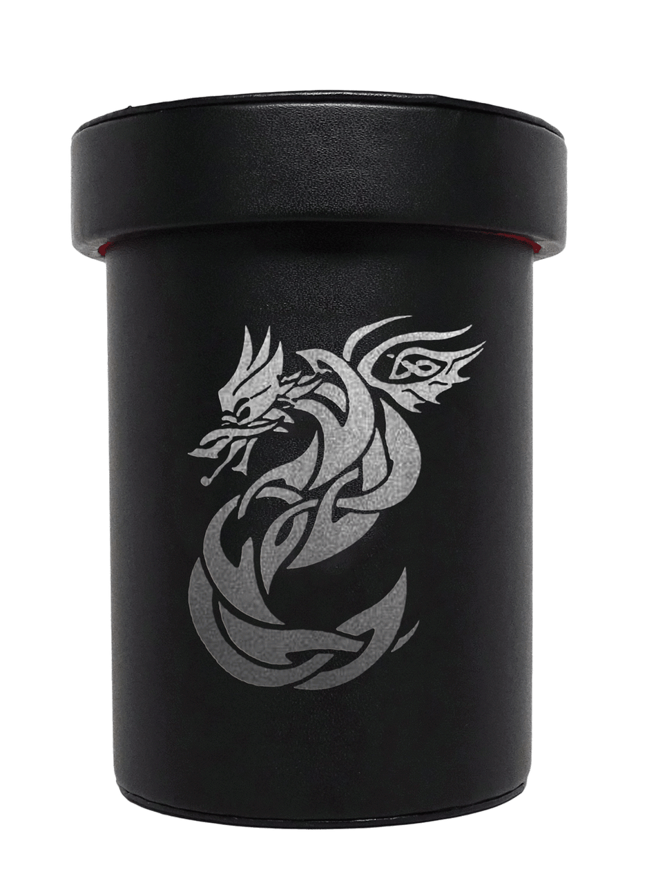 Easy Roller Over-sized Dice Cup - Celtic Knot Dragon Design Supplies Easy Roller Dice