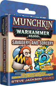 Munchkin Warhammer 40,000 - Savagery and Sorcery Expansion Home page Steve Jackson Games   