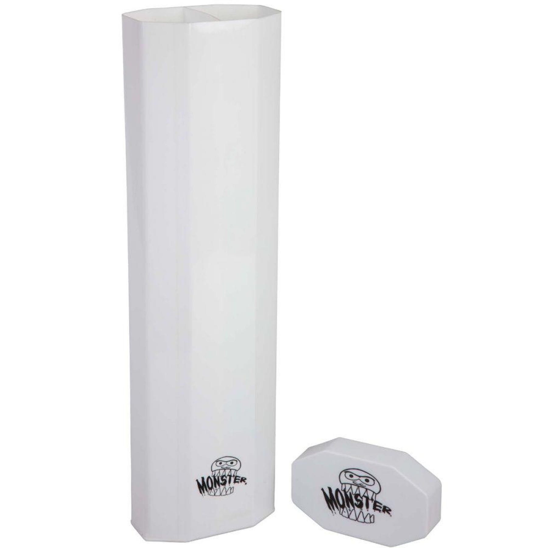 Monster Dual Playmat Tube: Opaque White Supplies Monster Protectors