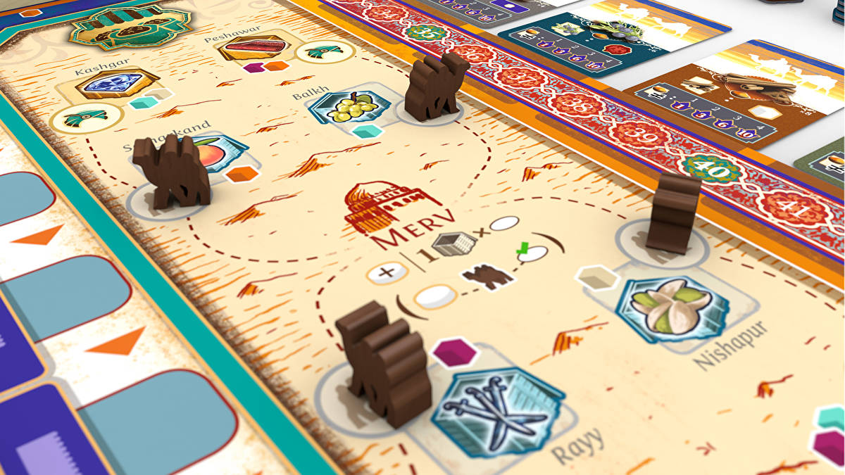 Merv: Heart of the Silk Road Board Games Osprey Publishing   