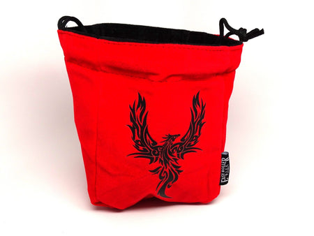 Easy Roller Phoenix Reversible Microfiber Self-Standing Large Dice Bag Supplies Easy Roller Dice