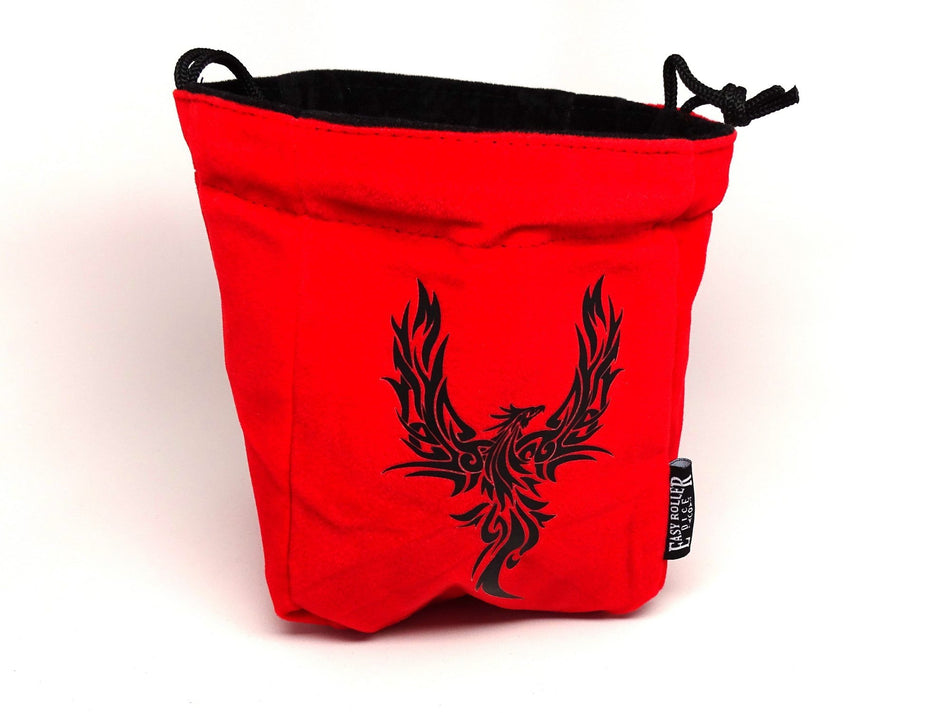 Easy Roller Phoenix Reversible Microfiber Self-Standing Large Dice Bag Supplies Easy Roller Dice