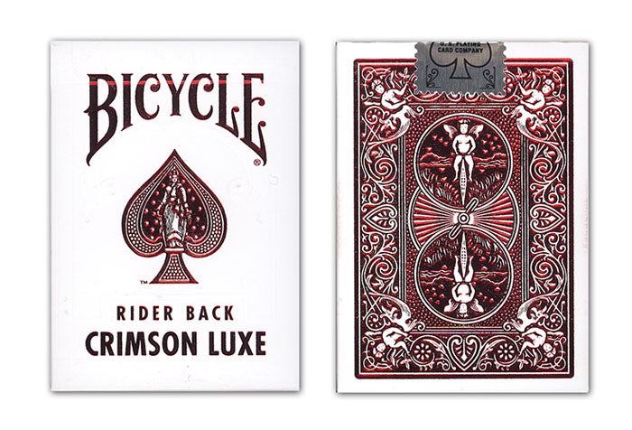 Bicycle Metalluxe Crimson Playing Cards Card Games Other