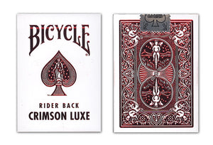Bicycle Metalluxe Crimson Playing Cards Home page Other   