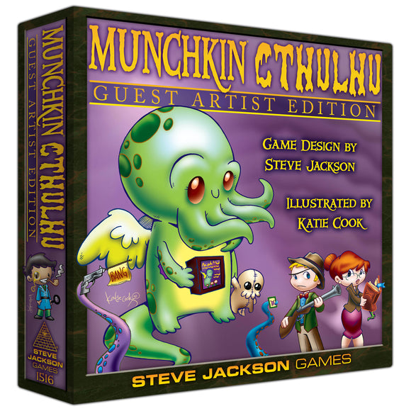 Munchkin Cthulhu: Katie Cook Guest Artist Edition Home page Steve Jackson Games   