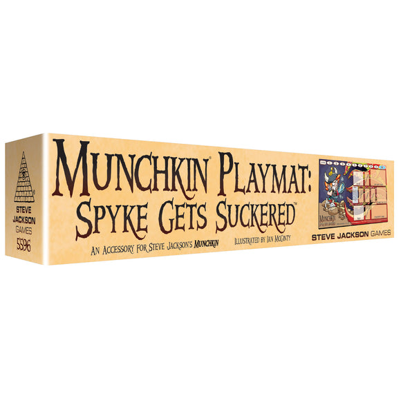 Munchkin Playmat: Spyke Gets Suckered Home page Steve Jackson Games   