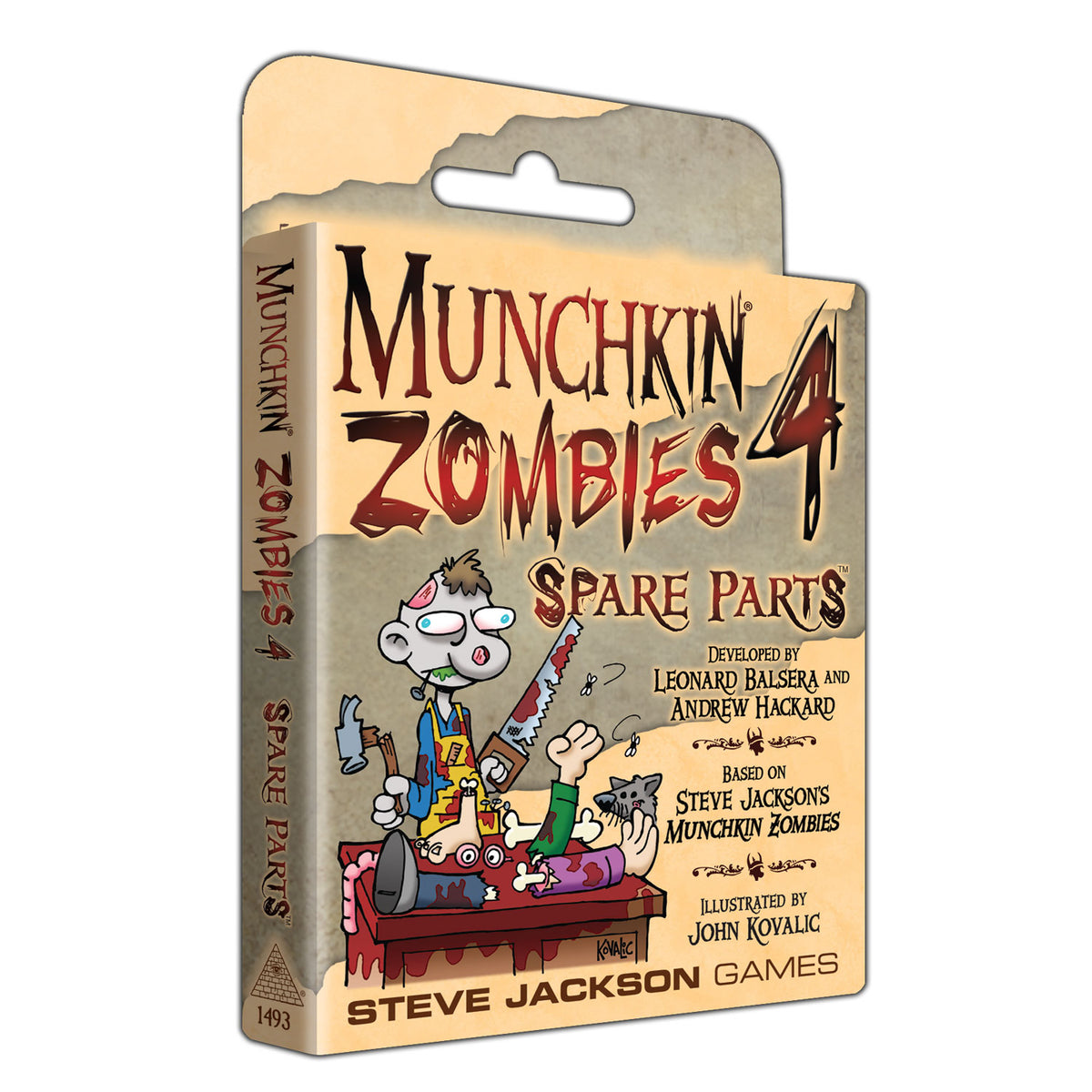 Munchkin Zombies 4: Spare Parts Card Games Steve Jackson Games   