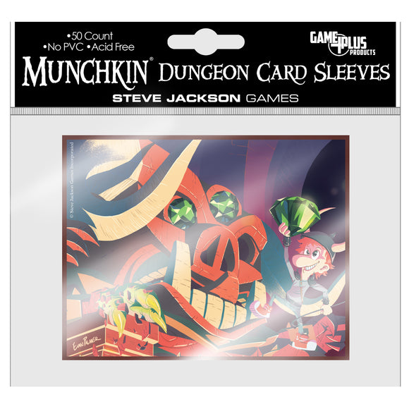 Card Game Sleeves Munchkin Dungeon  Steve Jackson Games   