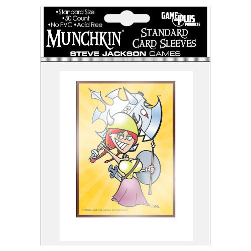 Card Game Sleeves Munchkin Flower Supplies Steve Jackson Games   
