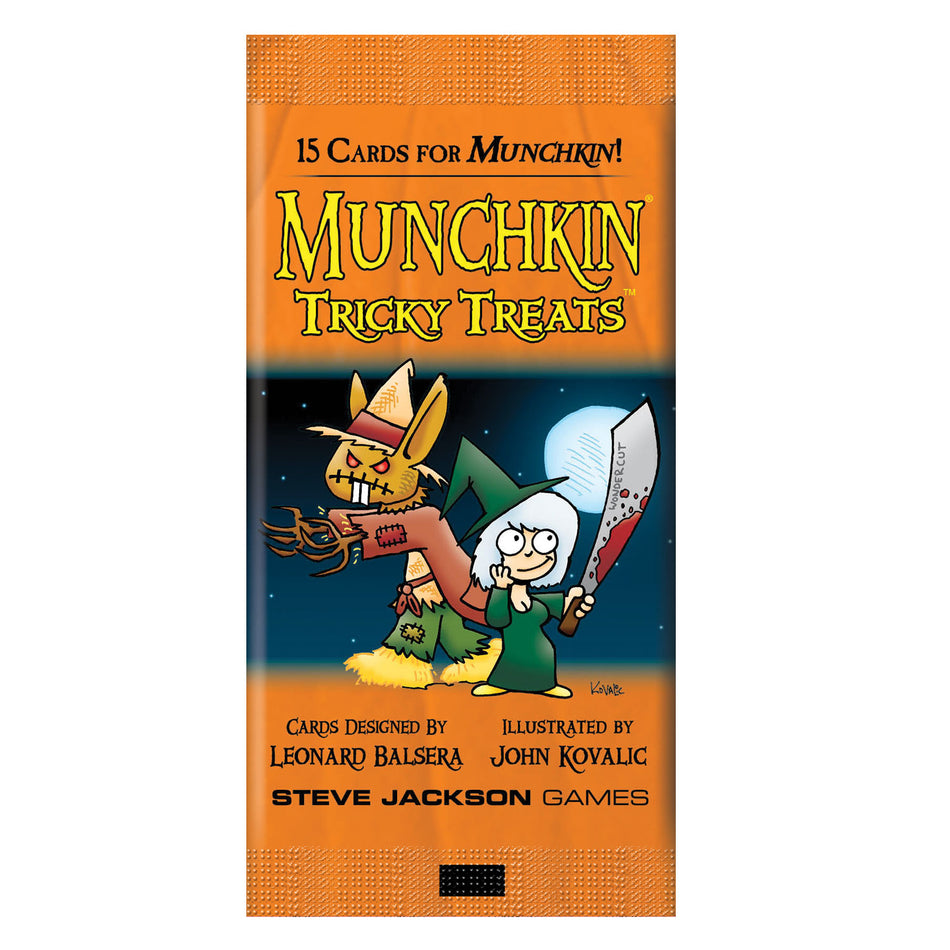 Munchkin Tricky Treats Booster Card Games Steve Jackson Games   