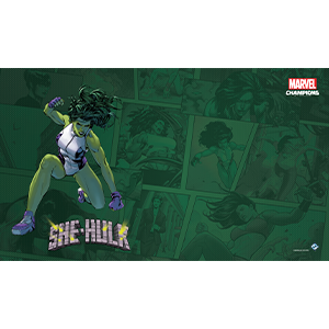 Marvel Champions LCG: She-Hulk Mat Supplies Asmodee