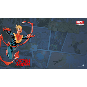 Marvel Champions LCG: Captain Marvel Mat Supplies Asmodee