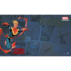 Marvel Champions: The Living Card Game - Captain Marvel Mat Home page Asmodee   