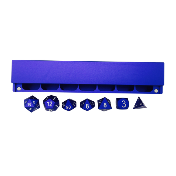 Norse Foundry Anodized Aluminum Polyhedral Dice Set with Vault: Noble Blue Home page Norse Foundry   