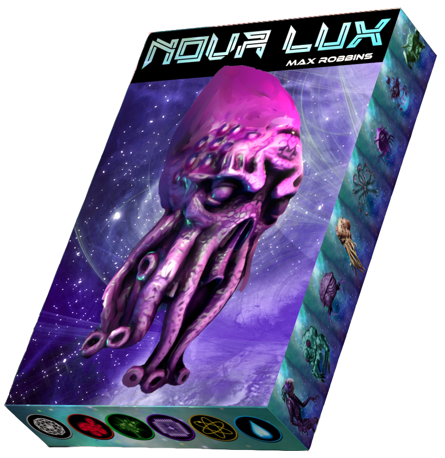 Nova Lux Kickstarter Edition with Promo Card Card Games Other