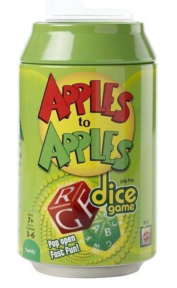 Apples to Apples Dice Game Board Games Mattel, Inc
