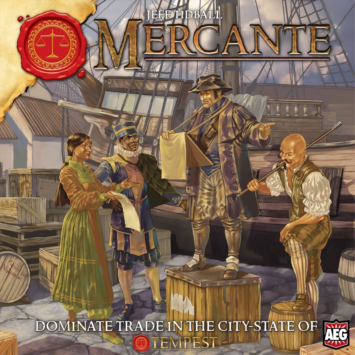 Mercante Board Games Alderac Entertainment Group