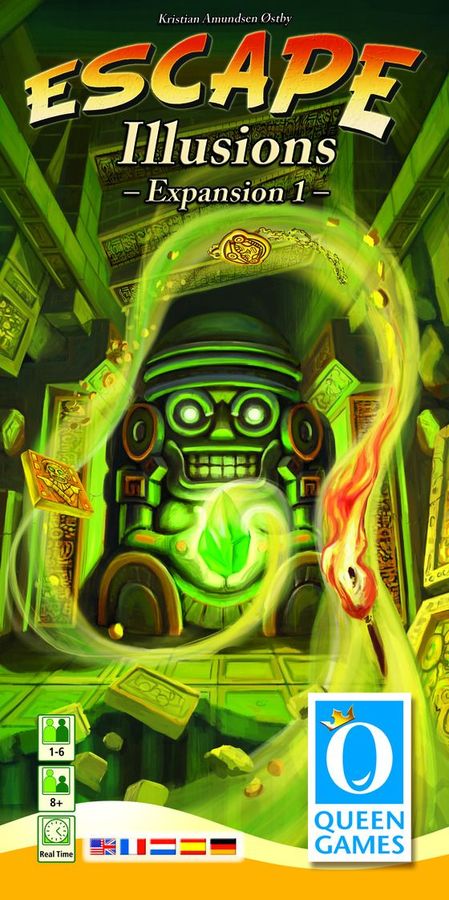 Escape: The Curse of the Temple – Expansion 1: Illusions Board Games Queen Games