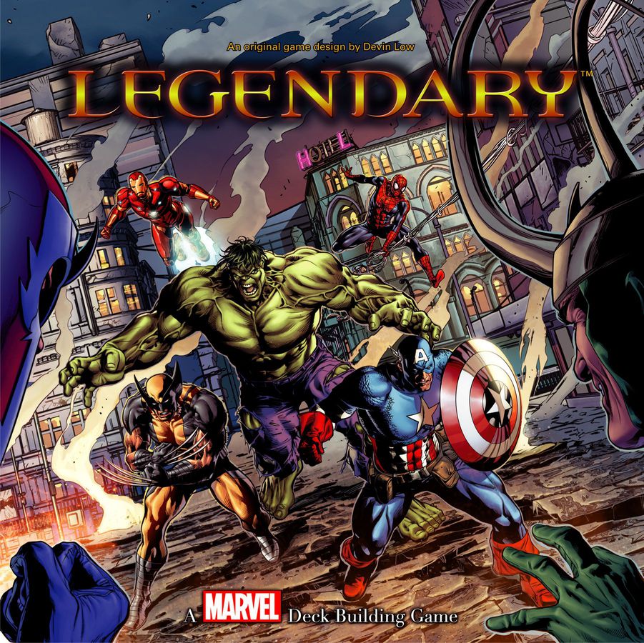 Legendary: A Marvel Deck Building Game Card Games Upper Deck Entertainment   