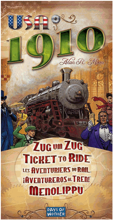 Ticket to Ride: USA 1910 Exp Board Games Asmodee   