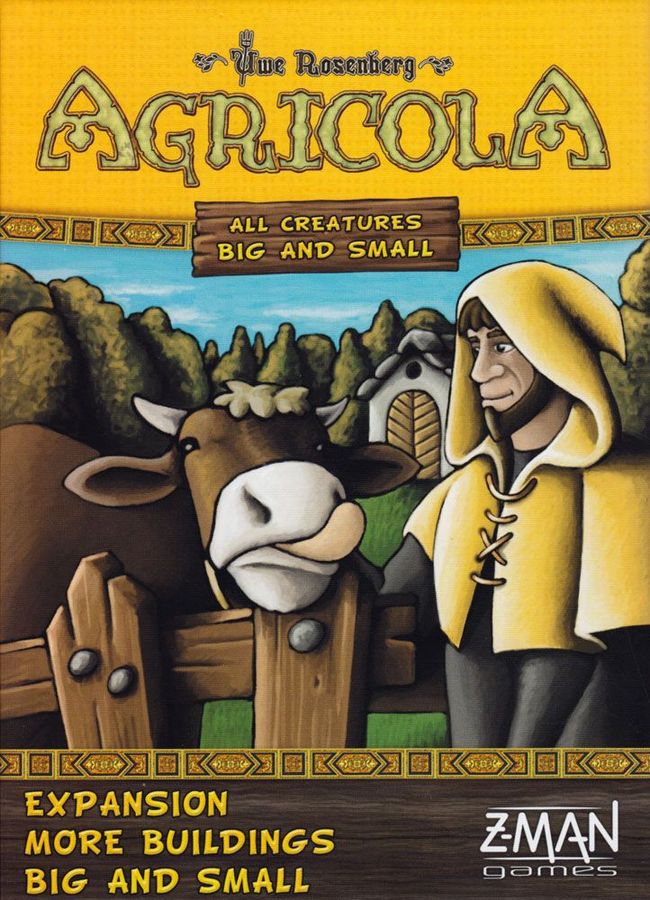 Agricola: All Creatures Big and Small – More Buildings Big and Small Board Games Other