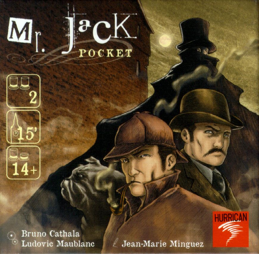Mr. Jack Pocket Edition Board Games Asmodee