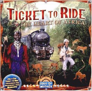 Ticket to Ride Map Collection: Volume 3 - The Heart of Africa Home page Asmodee   