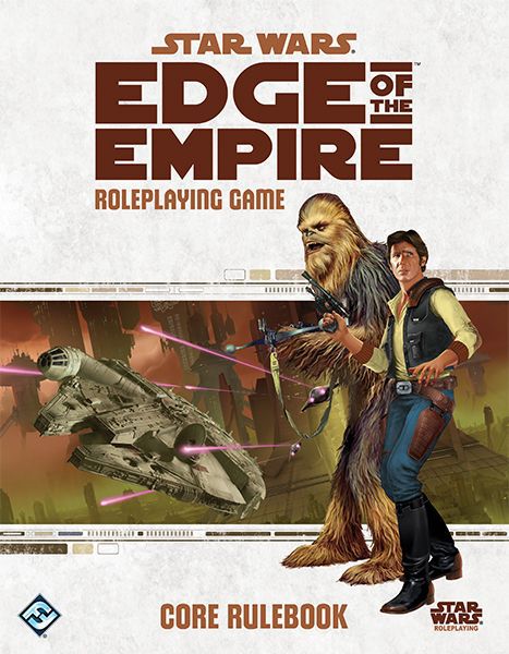 Star Wars RPG: Edge of the Empire - Core Rulebook Role Playing Games Edge Studio   