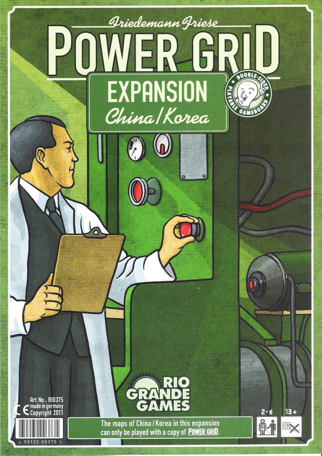 Power Grid: China/Korea Board Games Rio Grande Games