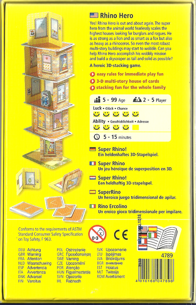 Rhino Hero Board Games Other