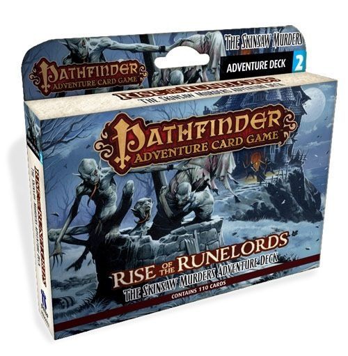 Pathfinder Adventure Card Game: Rise of the Runelords – Adventure Deck 2: The Skinsaw Murders Home page Paizo   