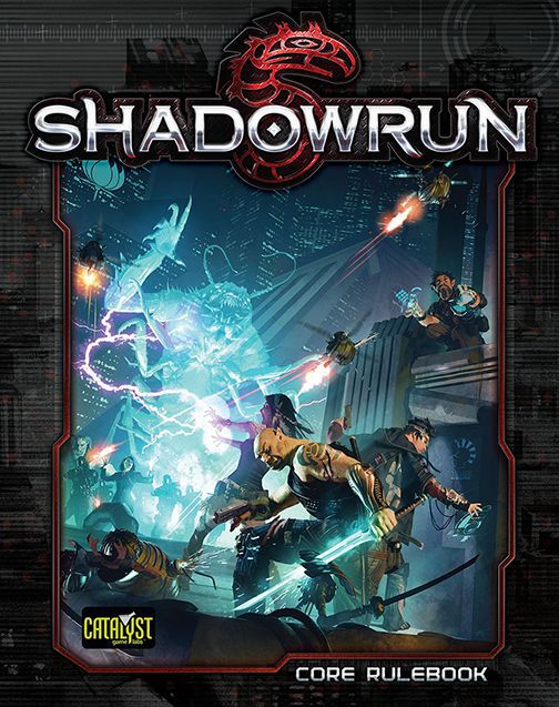 Shadowrun 5E Core Rulebook Role Playing Games Catalyst Game Labs   