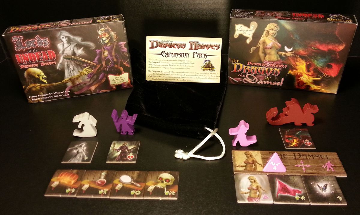 Dungeon Heroes Expansion Pack Board Games Other